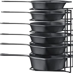 Utensil Kitchen Rack Heavy Duty Pot Pan Rack Holder and Organizer Utensils Rack for Home/Kitchen Iron-image-64