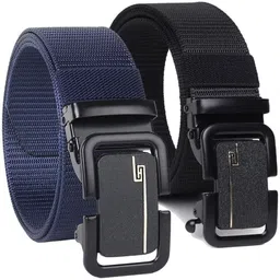 provogue Men Casual, Evening, Formal, Party Blue, Black Nylon Belt-picture-36