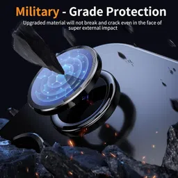 O2MG Back Camera Lens Ring Guard Protector for Samsung Galaxy S25 FE 5G, Samsung S25 FE 5G image 2