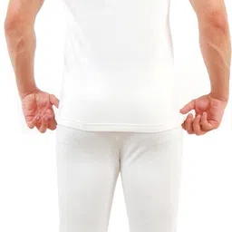 Epoxy Premium Winter Wear Half Sleeves Light Grey Men Top - Pyjama Set Thermal image 2