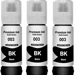 gAdi 003 Black Refill Ink for L3110,L3150,L3250,L3252,L3115,L3116 Printer 3PC Black Ink Bottle-image-69
