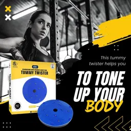 smarttech PRO365 Waist Twister Disc Board with Acupressure & Magnetic Reflexology Ab Exerciser image 5