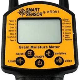 mcp healthcare Smart Sensor Moisture Meter come with Low Power Indicator Tested Grains Model : AR991 All-in-One Digital Moisture Measurer image 3