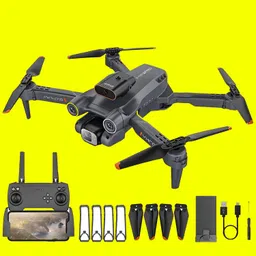 clubics 4k Camera P13 Drone with Foldable 3D Flips Headless Mode with Aerial Photography Drone image 2