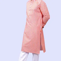 tibra collection Men Pure Cotton Kurta Pyjama Set image 5