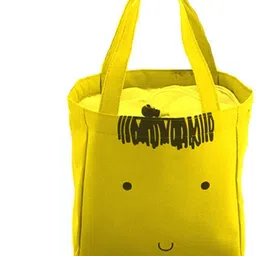 magnusdeal Lovely Animal Drawstring Lunch Box Bags Children School Thermal Lunch Bags Portable Canvas+aluminum foil Travel Food bags Small Travel Bag- Standard-picture-41