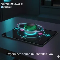 GLowcent Mini Boost 4, Bluetooth 5.1 Speaker With 7 Hour Playtime m4 1 W Bluetooth 10 W Bluetooth Speaker image 2