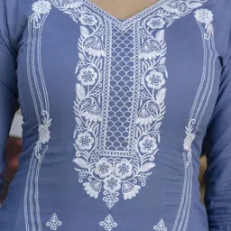 trendz tycoon Embroidered Kurta, Salwar & Dupatta Set image 5