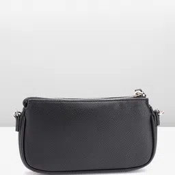 GUESS Women Textured Structured Sling Bag With Pouch image 4