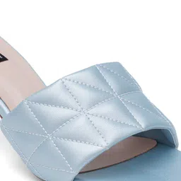 Sherrif Shoes Party Block Sandals with Buckles image 5