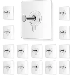 chocozone Pack of 15 Drill Free Wall Hooks image 4