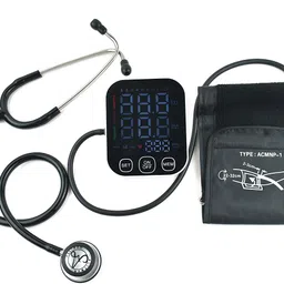 Dishan Digital Talking One Touch Operation Presser Checking Monitor, Large Screen & C-Type USB Cable With Classic II Duo Stethoscope, Bp Monitor-picture-24