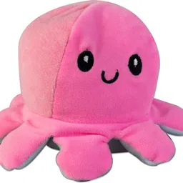 start fount Side Changing Octopus Mini Plush - Stuffed Animal Toy - 11 cm image 2