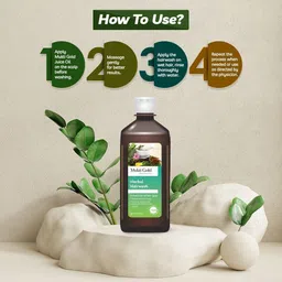 axiom Mukti Gold Herbal Shampoo with Ayurvedic Herbs for Hairfall, Dandruff Problems image 3