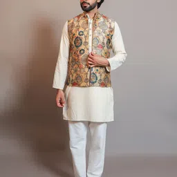 deific Printed Men Waistcoat image 3