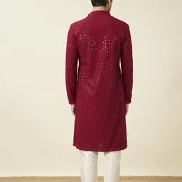 manyavar Men Viscose Rayon Kurta Pyjama Set image 2