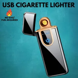 guggu USB Cigarette Lighter for Smoking Windproof Slim Lighter with Fingerprint H270 USB Cigarette Lighter for Smoking Windproof Slim Lighter with Fingerprint H270 Pocket Lighter-picture-22
