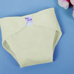 POKORY Infant Kids Pack Of 5 Yellow Pure Cotton Nappy Pads-picture-11