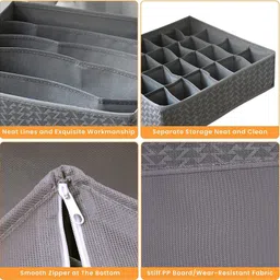 double r bags Polypropylene Woven Storage Bag Closet Divider image 4