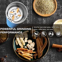 yumyield Electric Dried Spice and Coffee Grinder, Grinder and Chopper Crusher for Home Personal Coffee Maker image 5