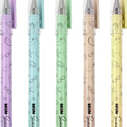win Summer 30 Blue Pens | Cute Theme | 0.7mm Tip | Smooth Writing | Students, Exams Ball Pen-picture-21