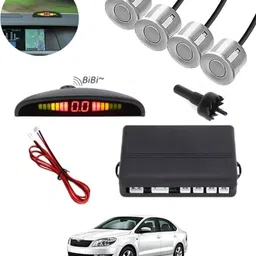 aarsh store Universal 4 Silver Reverse Parking Sensor-AF25N245 Universal 4 Silver Reverse Parking Sensor-AF25N245 Parking Sensor-picture-10