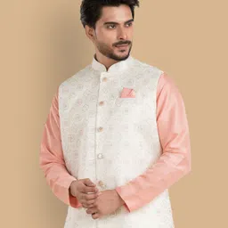 trends of ethnic Embroidered Men Waistcoat-picture-25