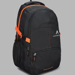 aristocrat Large 32 L Laptop Backpack Charge Laptop Backpack, 32L With Multiple Utility Pockets & Rain Cover - Black image 3