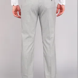 killer Men Slim Fit Grey Polyester Trousers image 4