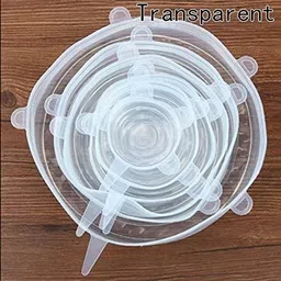 winner Silicone Stretch Lids for Bowl, Can, Jar, Glassware, Food Saver Covers Safe in Dishwasher 2.6 inch, 3.8 inch, 4.5 inch, 5.7 inch, 6.5 inch, 8.3 inch Lid Set-picture-35