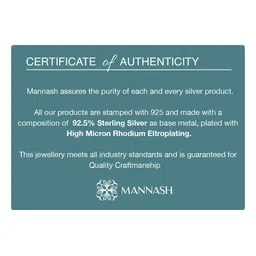 MANNASH Rose Gold-Plated Floral Studs Earrings image 2