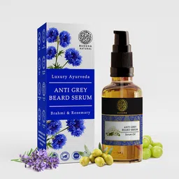 buddha natural Grey Beard Oil Serum - Helps with Premature Grey Hair - Beard Serum Hair Oil-picture-20