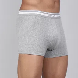 levi's Pack of 2 Contoured Double Pouch, Tag Free & Smartskin Technology Style# 003 Comfort Solid Men Trunk image 5