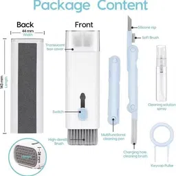 CasaAura | Keyboard Cleaner Kit | Cleaning Kit for Airpods & Laptop | Screen Dust for Computers, Laptops, Mobiles image 2