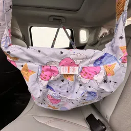 aamivi Car Nap comfortable Car Cradle for Traveling Hammock for 0 to 3 years Bassinet Bassinet image 4