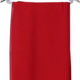 velora Chiffon Solid Red Women Dupatta image 4