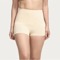 Zivame Everyday Shaping Cotton Midwaist Seamless Boyshort Panty - Skin-picture-8