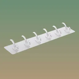 Durable 6 pcs Self Adhesive Adhesive Hook - Multi Purpose Hook 12-image-67