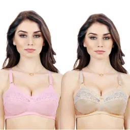 Groversons Paris Beauty women's cotton full coverage non-padded non-wired bra-PO2-picture-11