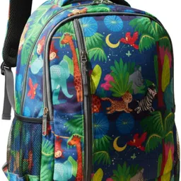 gynsun Jungle Animals School Bag, 3 Compartment Waterproof Backpack-picture-34