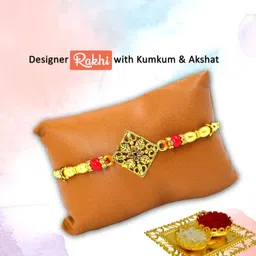 me&you Raksha Bandhan Printed Cushion with Filler | Rakhi Gift for Bhai Tin - 10 Paper Gift Box image 2