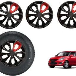 hudmoz SWIFT OLD & NEW 14 Inches FBCP Wheel Caps / Hubcaps Wheel Cover For Maruti Swift-picture-26