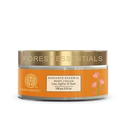 Forest Essentials Lime Saffron & Oudh Radiance Renewal Body Cream - 100g-picture-34