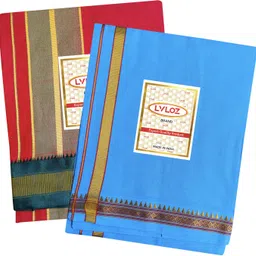 Lvloz Self Design Men Dhoti-picture-20