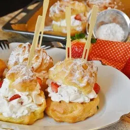 krishzone Disposable Wooden Fruit Fork image 2