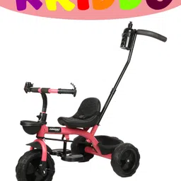 kriddo Small kids Tricycles |Cycles for Kids | Cycle for Baby with Storage Basket HDL01 Tricycle-picture-11