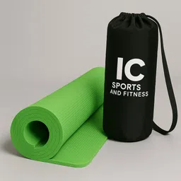 ic sports ACE premium quality Green Colour EVA 6MM Yoga Mat 6 mm Yoga Mat-picture-36