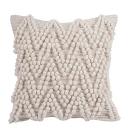 eyda Ivory Linen Textured 20x20 inches Cushion Covers (Pack of 2) image 2