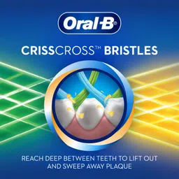 oral-b Crisscross Deep Clean, Pack of 1 Soft Toothbrush image 3