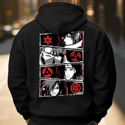 triptee Men Full Sleeve Printed Hooded Sweatshirt image 2
